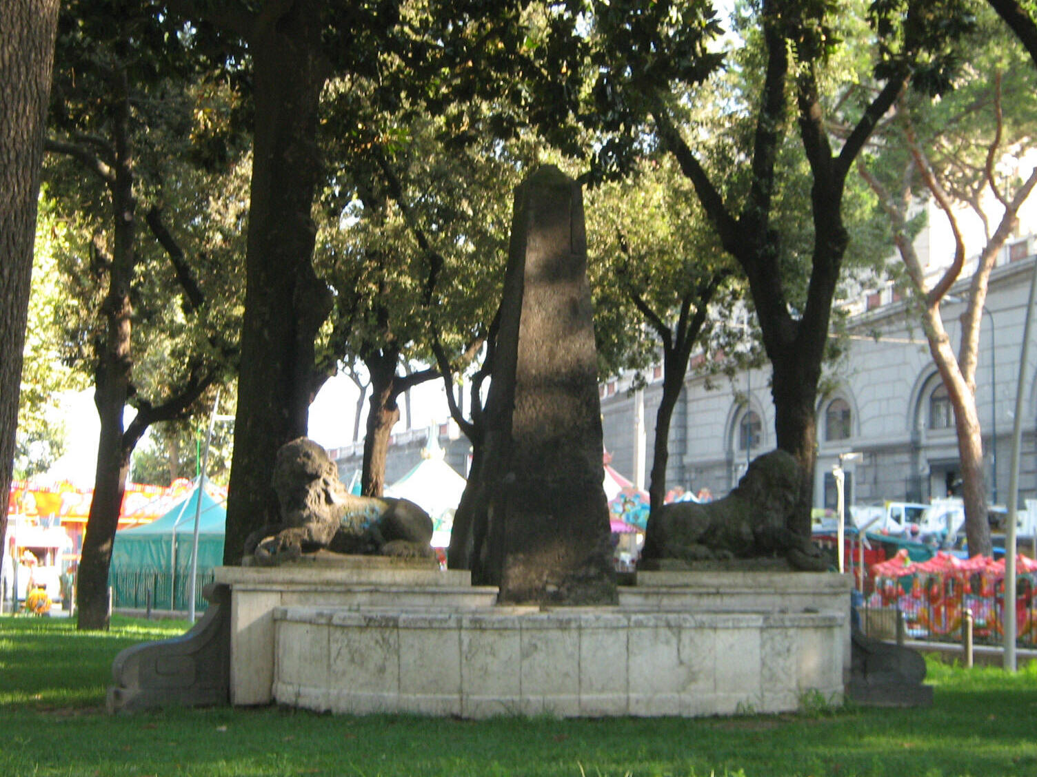 狮子喷泉，建于1788年由弗朗西斯Sicuro，是thr之一 - Via Ammiraglio Ferdinando Acton | Secret World Trip Planner