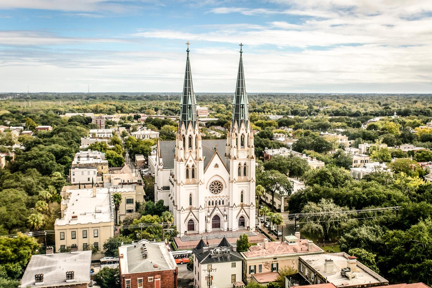 Savannah:The stunning Cathedral of St. John the Baptist — Savannah