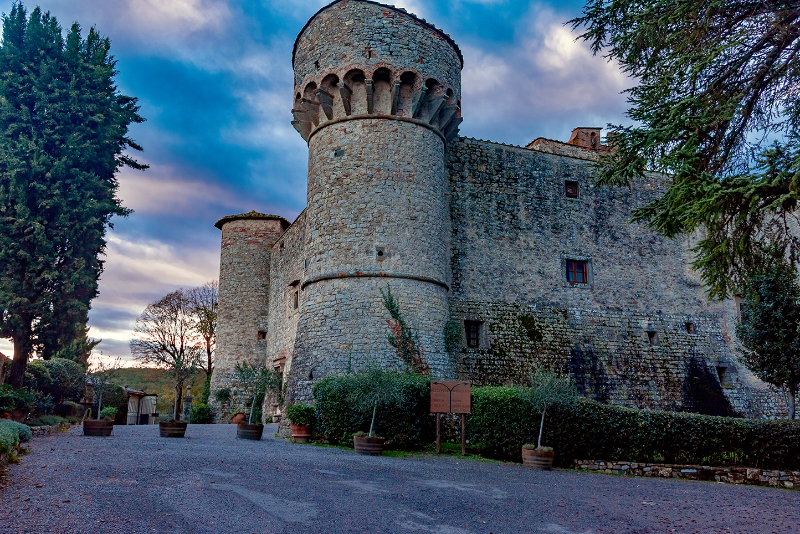 メレート城 - Gaiole In Chianti | Secret World Trip Planner