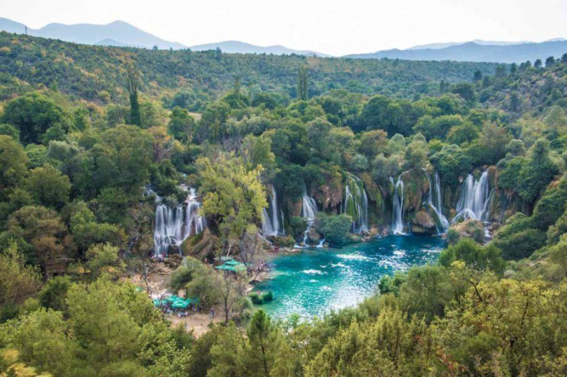 Cascate di Kravica, Bosnia — Studenci