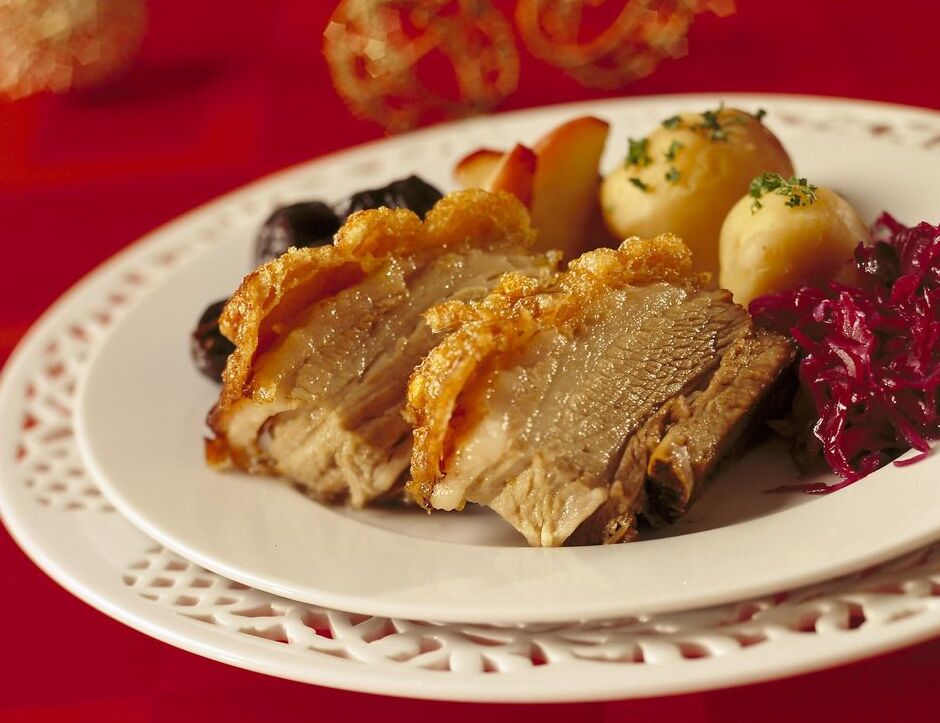 Ribbe in Bergen, Norway’s traditional Christmas food — Bergen