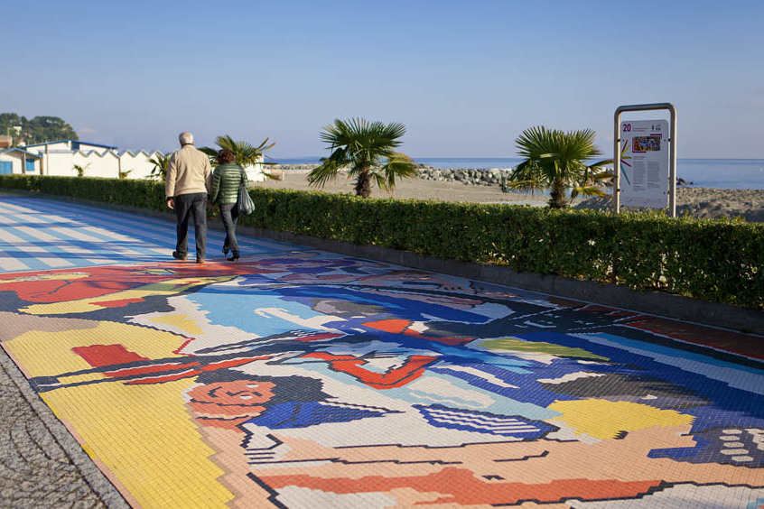 Die Künstlerpromenade in Albissola Marina - Albissola Marina | Secret World Trip Planner
