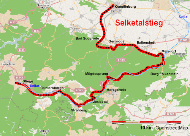 Sendeirismo: Selketal-Stieg - Stiege | Secret World Trip Planner