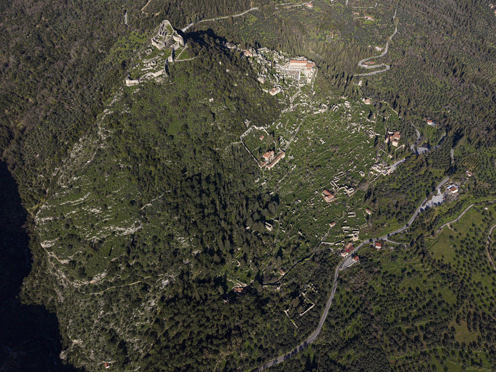 the Byzantine town of Mystras - Lower Town | Secret World Trip Planner