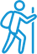 user walk icon
